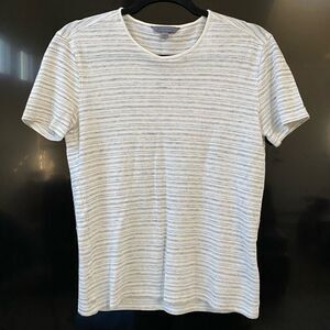 John Varvatos Women’s Stripped Short Sleeves Tee, Size S